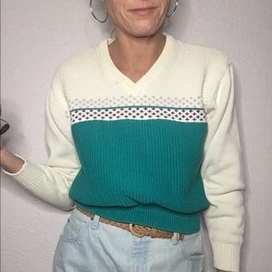 🦄VTG 80s knit sweater